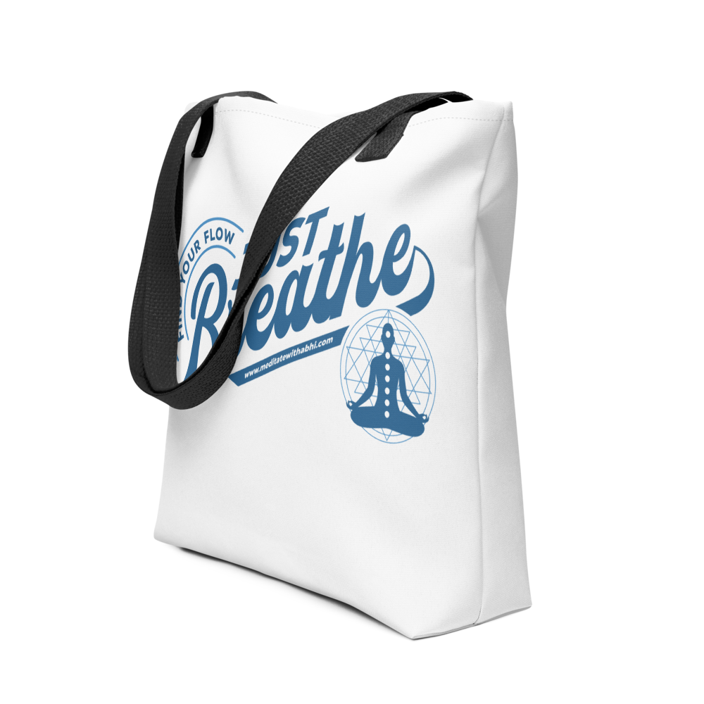 Just Breathe, Find Your Flow - Tote bag