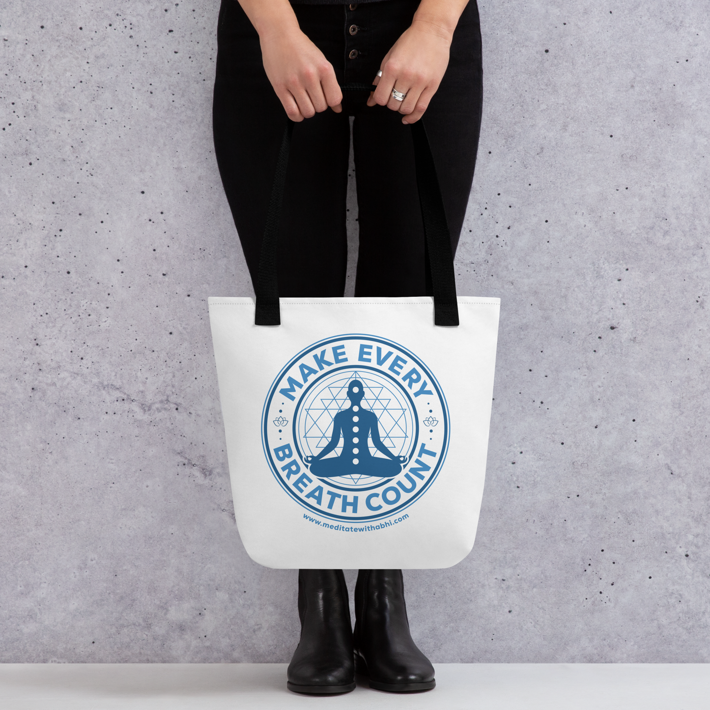 Make Every Breath Count - Tote bag