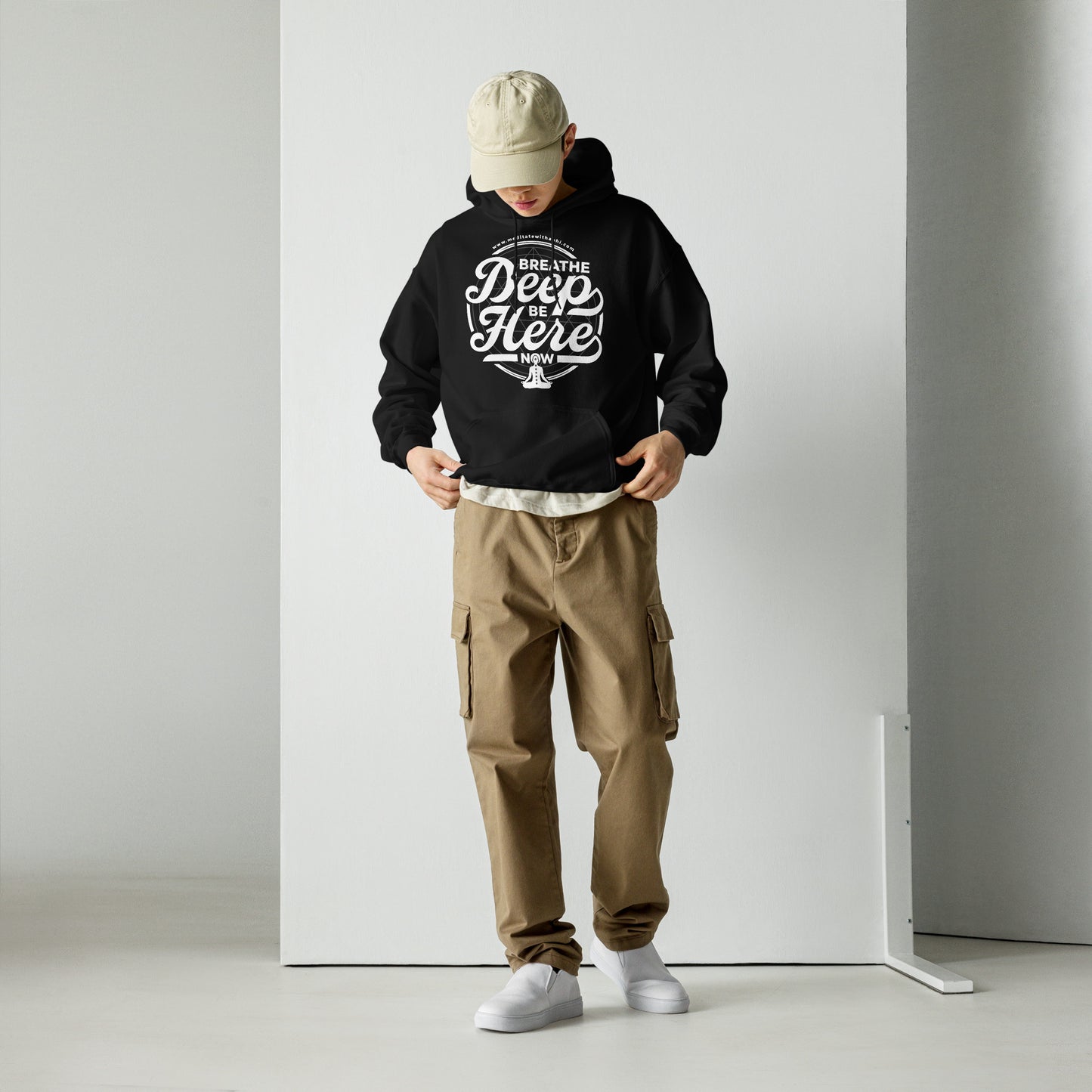 Breathe Deep, Be Here Now - Unisex Hoodie