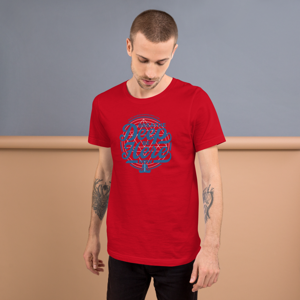 Breathe Deep, Be Here Now - Unisex t-shirt