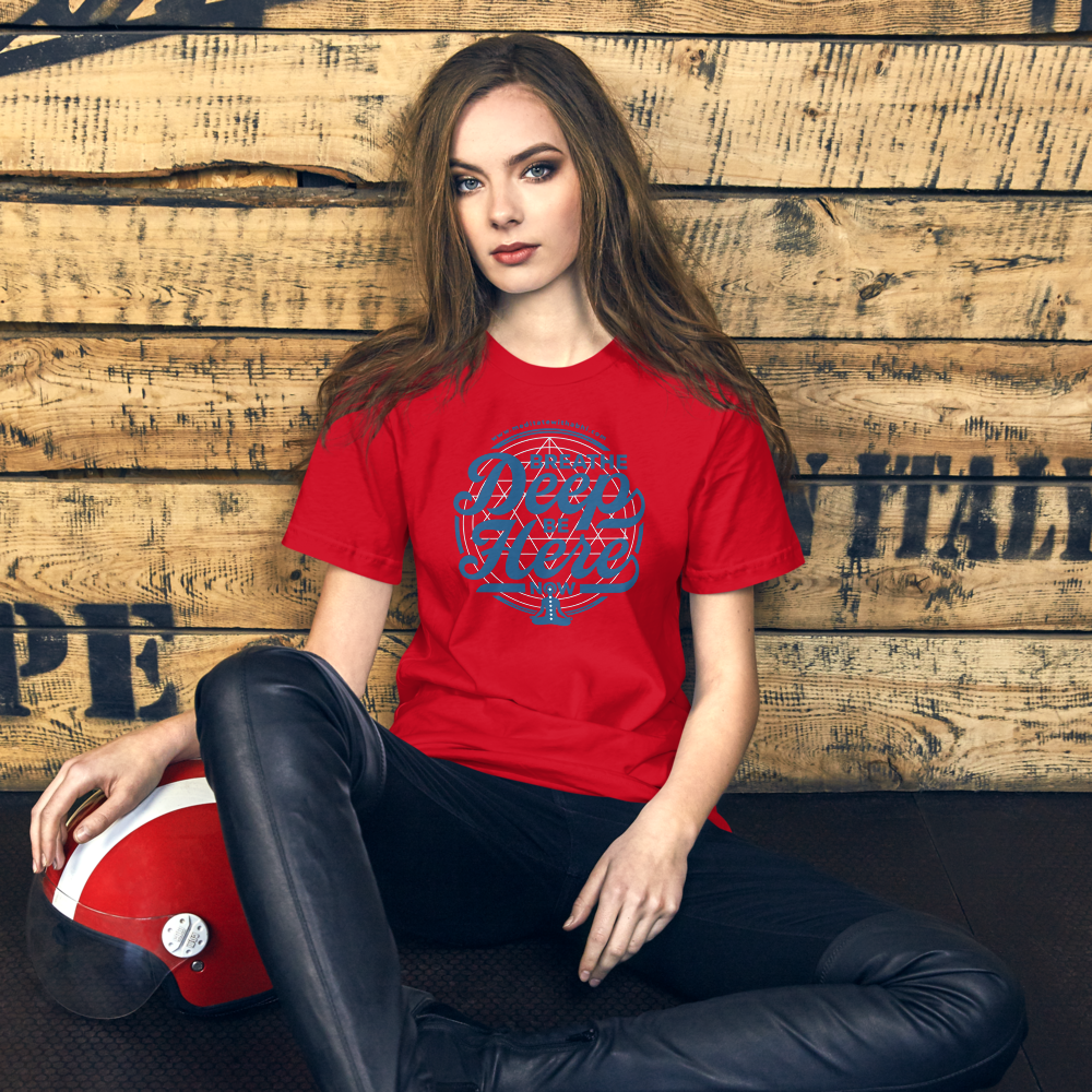 Breathe Deep, Be Here Now - Unisex t-shirt