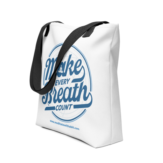 Make Every Breath Count - Tote bag