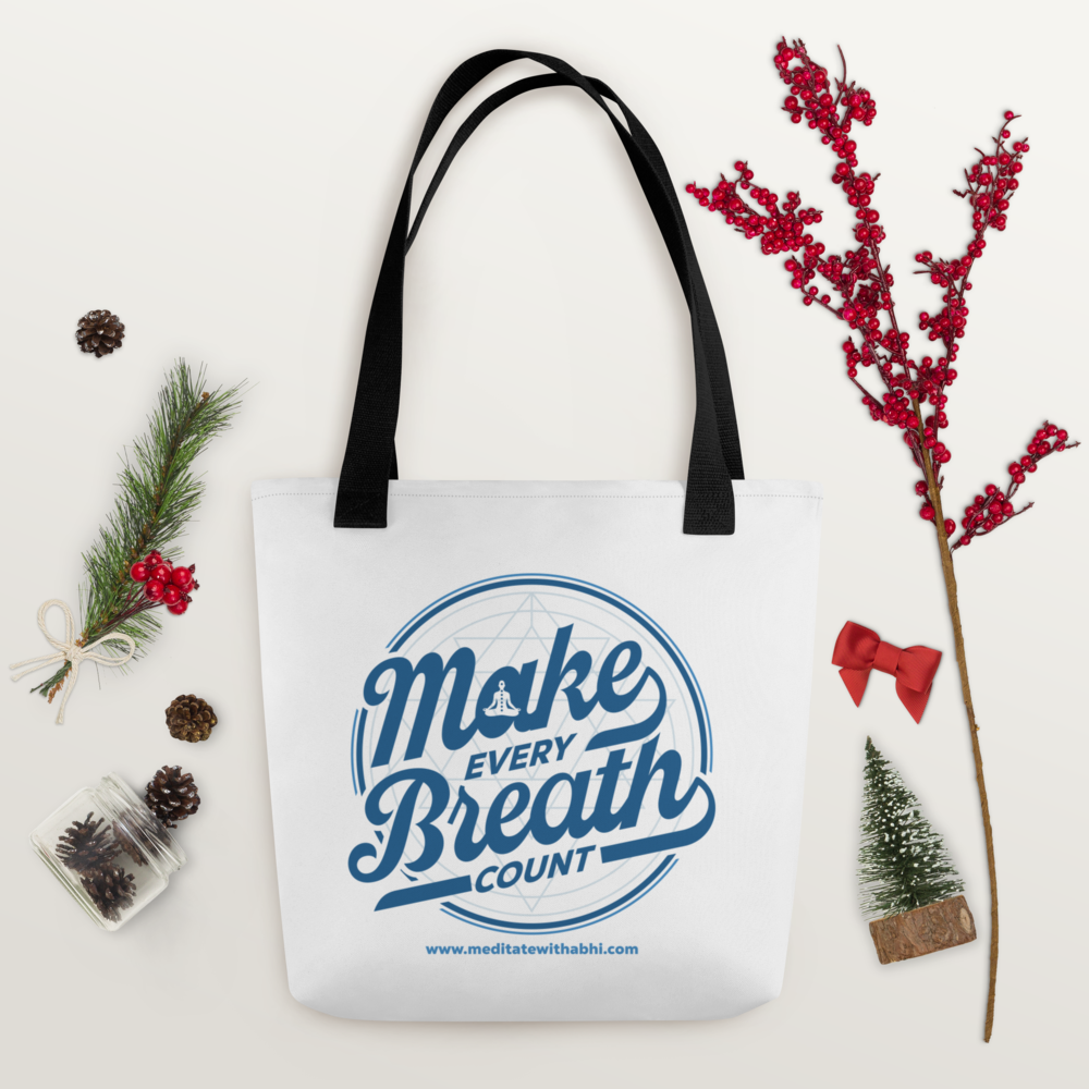 Make Every Breath Count - Tote bag