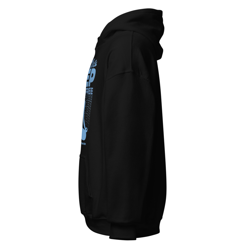Breathe Deep, Live Free, Unisex Hoodie
