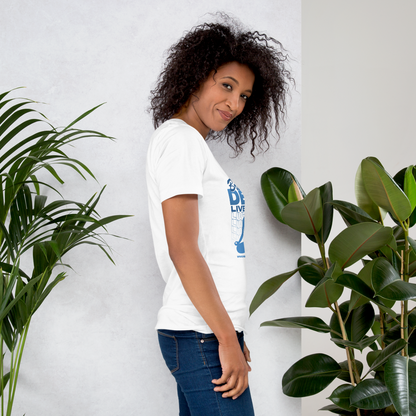 Breathe Deep, Live Free - Unisex t-shirt