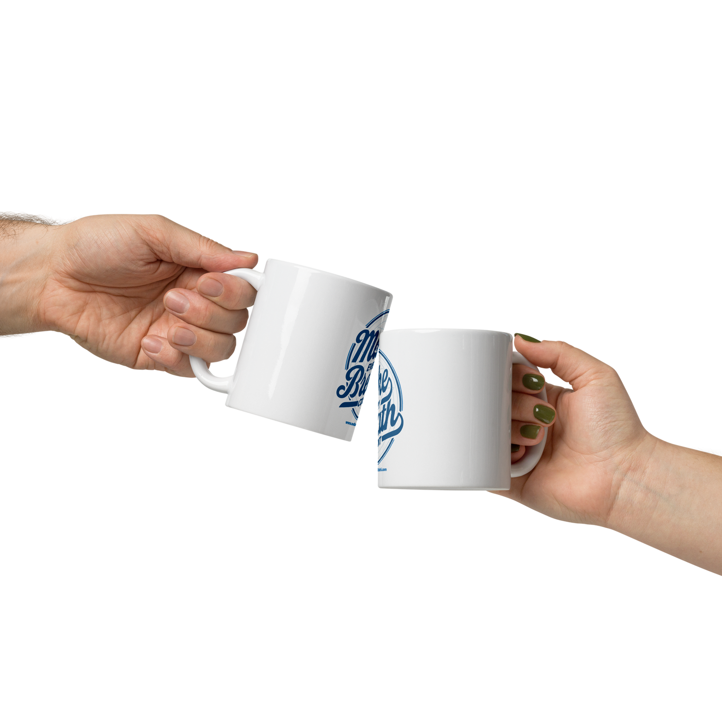 Make Every Breath Count - White Glossy Mug