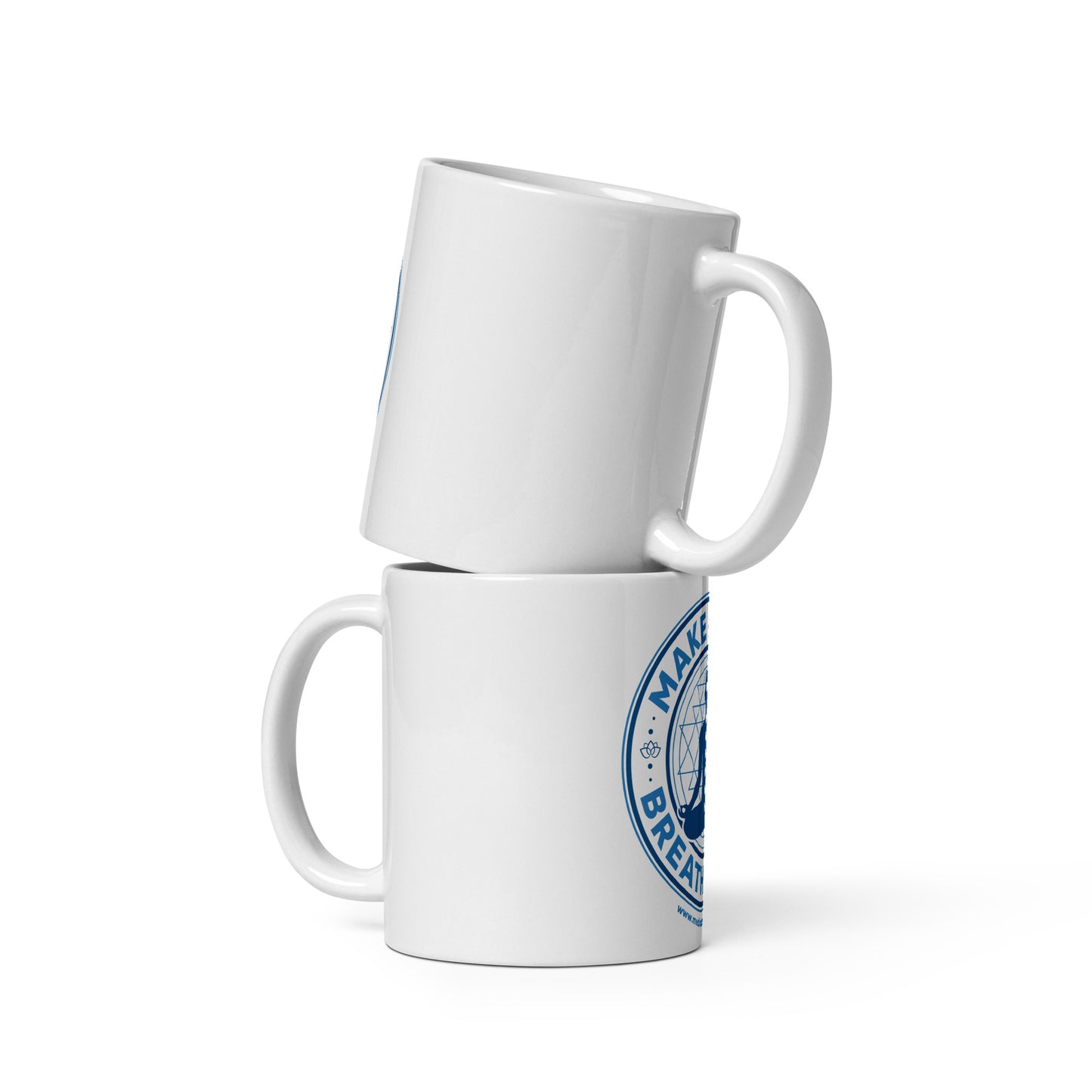 Make Every Breath Count - White Glossy Mug